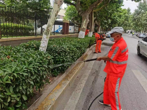 事半功倍 市北区新模式突破绿化带卫生整治提升