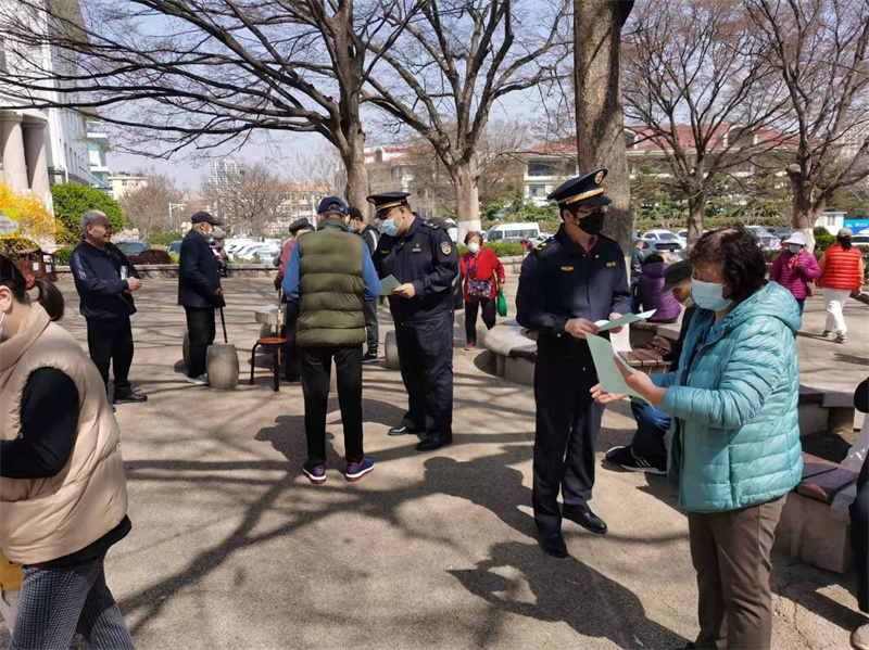 “早春护绿”青岛市北区积极开展专项执法行动