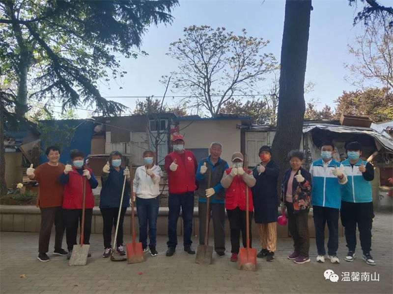 「民意大摸排」李沧区南山社区打造“睦邻花园”，让40年老楼院鲜花“争艳”