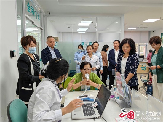 青岛市卫生健康委举办“走进市办实事 见证民生项目”活动