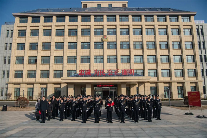 青岛市强制隔离戒毒所举行庆祝第六个中国人民警察节活动